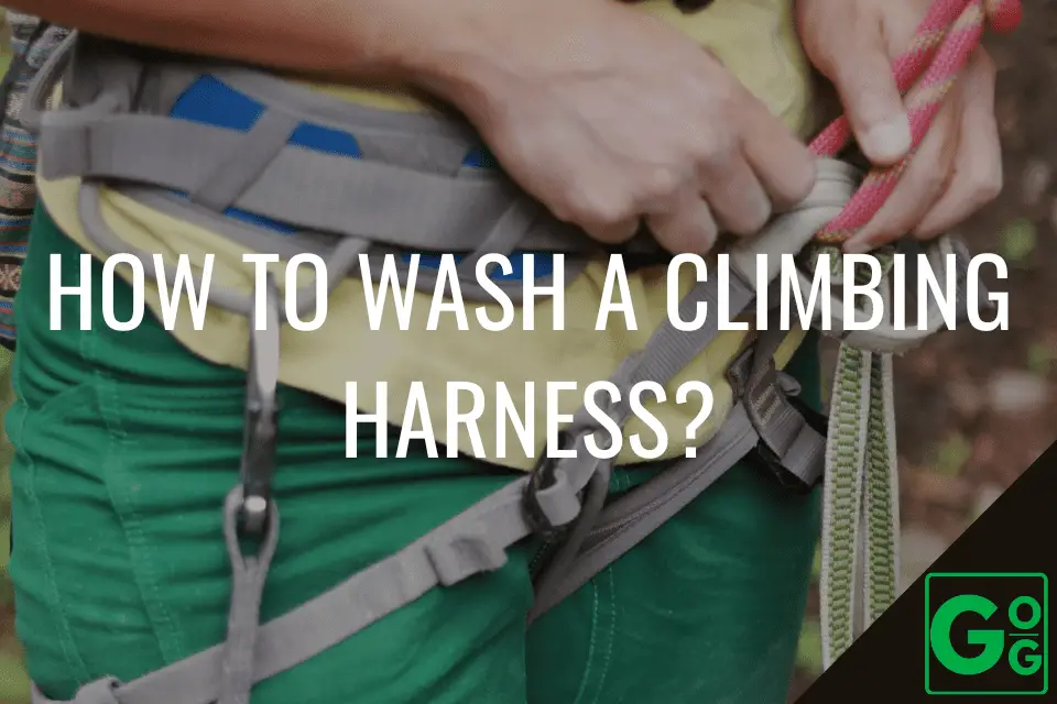 How To Wash A Climbing Harness Great Outdoor Guides