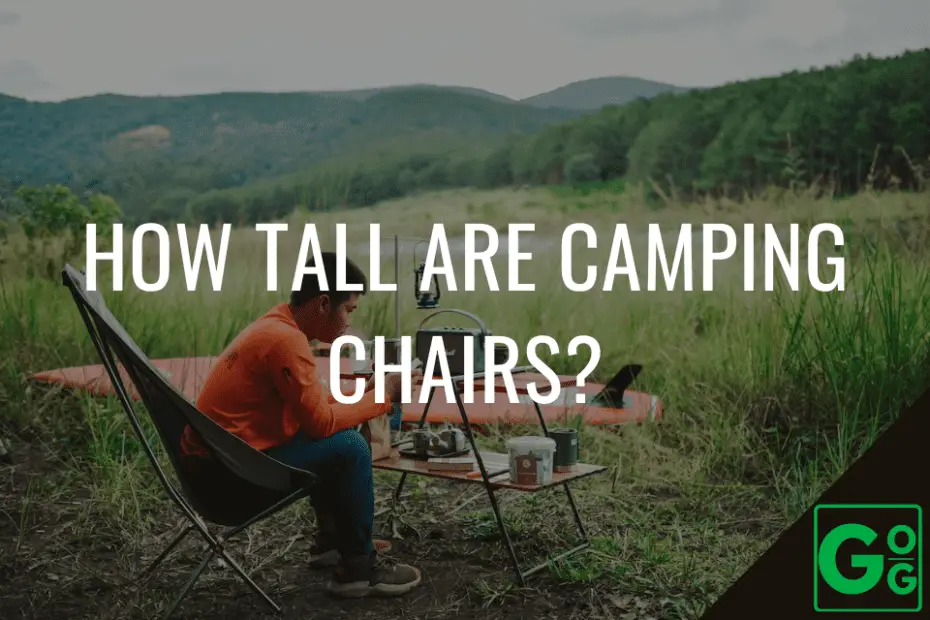 How Tall Are Camping Chairs