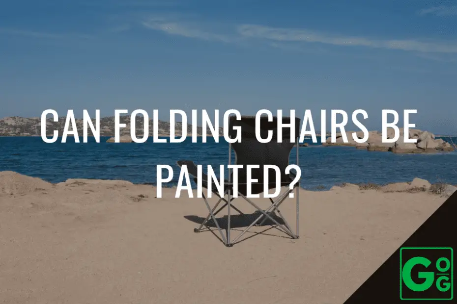 Can Folding Chairs Be Painted